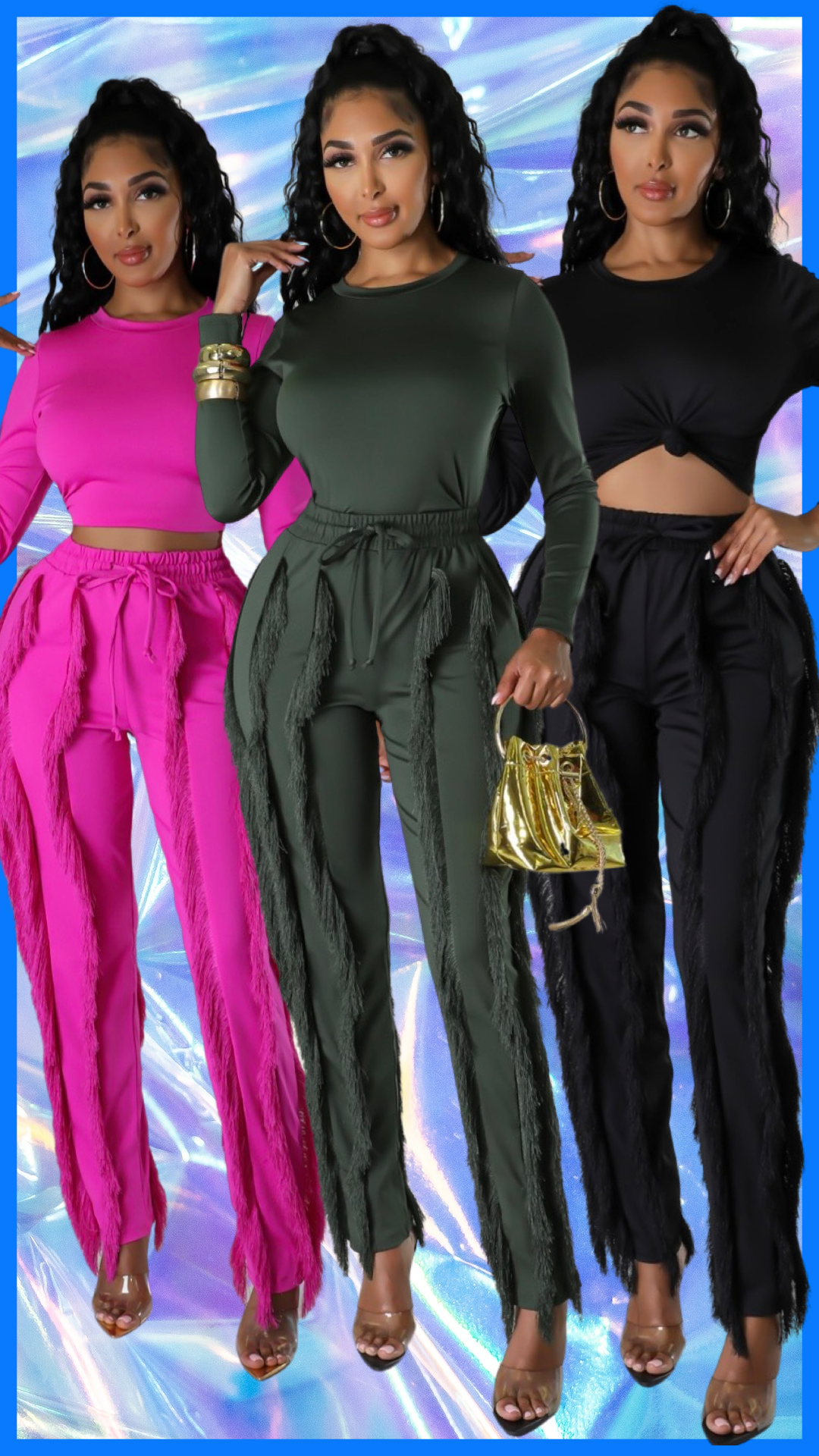 The Fringe Pants Set